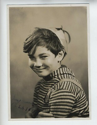 #ad SCARCE OUR GANG LITTLE RASCALS CHILD ACTOR PHOTO LARRY HARRIS VINTAGE WOW $3079.56
