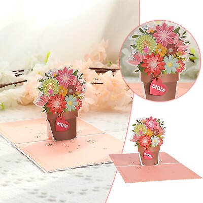 #ad Mother#x27;s Day 3D Greeting Card Good Mom 3D Creative Blessing Paper Carving Small $10.99