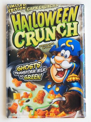 #ad Halloween Cap#x27;n Crunch Werewolf FRIDGE MAGNET cereal box $5.99