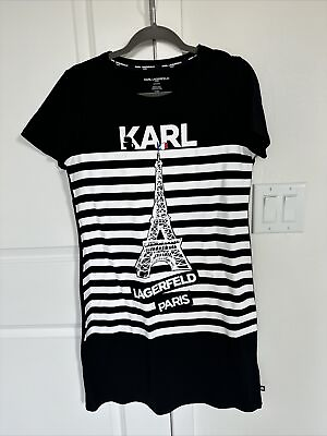 #ad Karl Lagerfeld Paris T shirt dress new $32.00