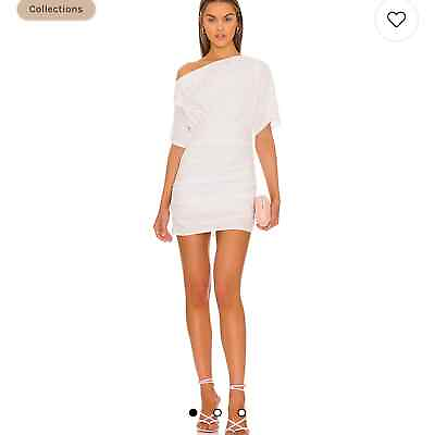 #ad Nwt Rhode Maya Dress in White sz 2 #E2 $159.20