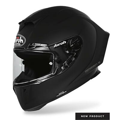 #ad Airoh Full Face Gp550 S IN Fiber Hpc Color Black Matt Various Sizes $335.51