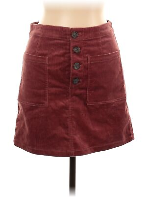 #ad Assorted Brands Women Red Casual Skirt L $20.74