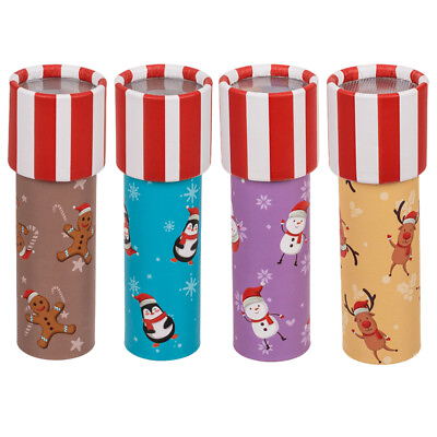 #ad Christmas Characters Kaleidoscope for Kids Cracker Filler Mini Gift GBP 2.80
