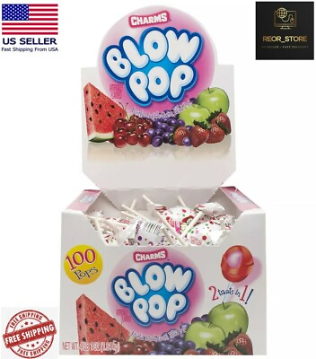 #ad Charms Blow Pop 100 ct. FREE SHIPPING $20.67