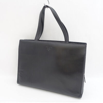 #ad Prada Tote Bag Calf Black Guarantee B7713 Bag Bag Bag Bag Bag B $233.60