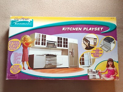 #ad VINTAGE MY FIRST KENMORE KITCHEN Playset BARBIE Integrity Royalty *HTF* 2005 NEW $279.00