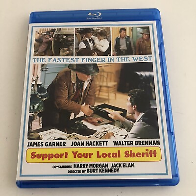 #ad SUPPORT YOUR LOCAL SHERIFF 1969 Blu Ray W Special Features $19.88
