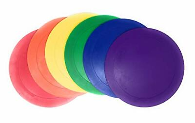 #ad #ad Sports Poly Spot Marker for Activities 9quot; Round Multicolored Set of 6 $22.99
