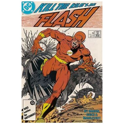 #ad Flash 1987 series #4 in Near Mint minus condition. DC comics k^ $6.33