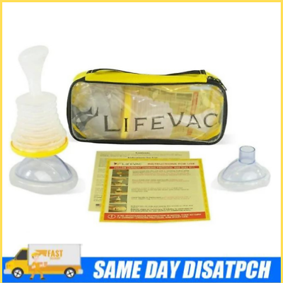 #ad LifeVac Portable Travel and Home First Aid Kits Choking Airway Rescue Devices $28.04
