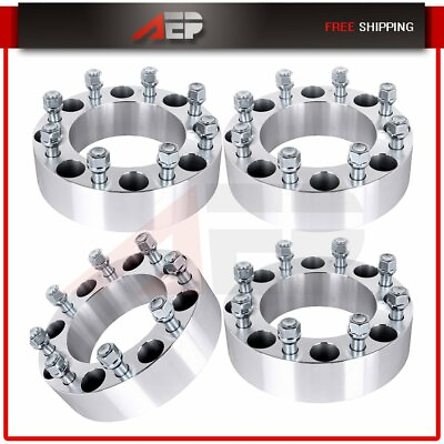 #ad 4X 8x170 Wheel Spacers 2 inch 14x1.5 For Ford F 250 F 350 Super Duty Excursion $96.99