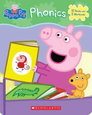 #ad Peppa Phonics Boxed Set Peppa Pig Paperback By Scholastic GOOD $5.45