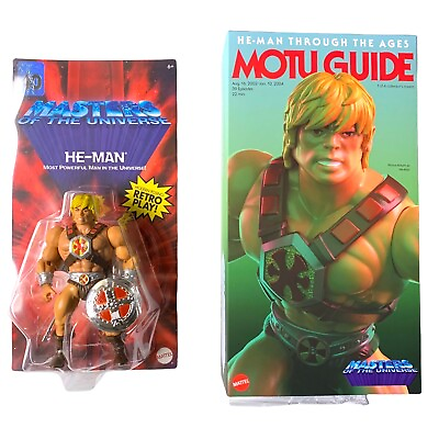 #ad Mattel Creations 200X He Man Masters of the Universe Origins MOTU 40th Exclusive $65.88