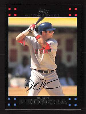 #ad 2007 Topps #578 Dustin Pedroia Boston Red Sox $3.89