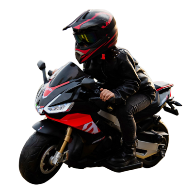 #ad Aprilia 24V Kids Ride on Motorcycle Kids Electric MotorBike w Battery Power LED $202.99