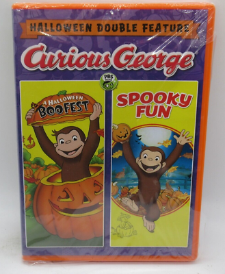 #ad CURIOUS GEORGE: A HALLOWEEN BOOFEST SPOOKY FUN ANIMATED DBL. FEATURE DVD WS $12.99
