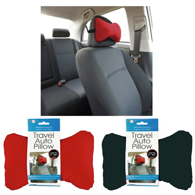 #ad 2PC Car Travel Auto Headrest Neck Seat Cushion Support Pillow Rest Sleep Comfort $9.27