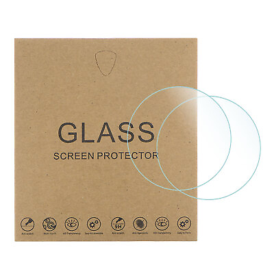 #ad 5pcs Watch Glass Screen Protectors 35mm HD Tempered Glass High AL Anti Scratch $8.60