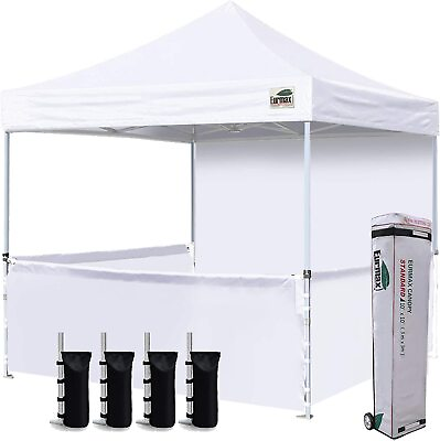 #ad Eurmax 10#x27;x10#x27; Ez Pop up Booth Canopy Tent Commercial Instant Canopies $175.99