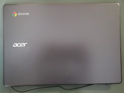 #ad Acer C720 Series Back Lid LCD Cover with Webcam and All Original Cables Gray $12.00