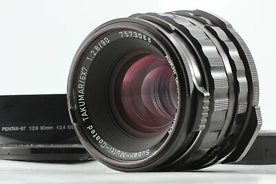 #ad Exc5 w Hood Pentax SMC Takumer 6x7 90mm F 2.8 Standard Lens 6x7 67 67II JAPAN $289.99