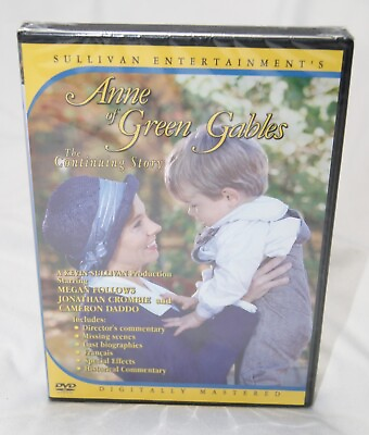 #ad anne of green gables dvd the continuing story factory sealed $14.99