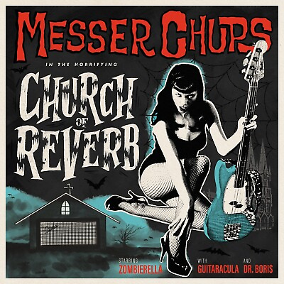 #ad Messer Chups Church of Reverb LP Bone White Vinyl Surf Rock $35.00