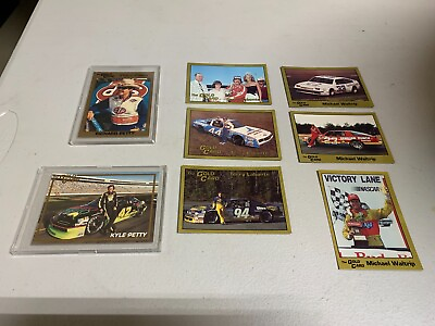 #ad RARE NASCAR PettyLabonteWaltrip 91#x27; Gold Card Prototype Collection Lot CHOBAT $24.99