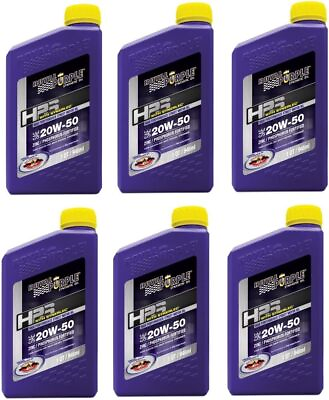 #ad Royal Purple 31250 HPS Street Synthetic Motor Oil 20W50 Pack of 6 Quarts $59.83