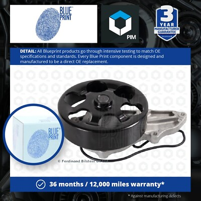 #ad Water Pump fits HONDA CIVIC Mk7 2.0 01 to 05 K20A3 Coolant Blue Print Quality GBP 101.71