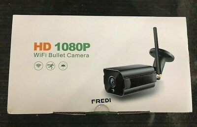 #ad Fredi HD 1080P WI FI Bullet Black Bullet Camera NEW $39.00