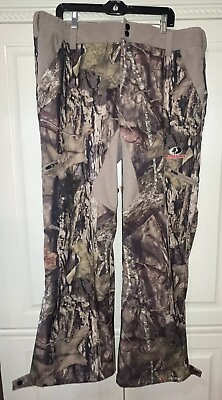 #ad MOSSY OAK Mens XL Lined Scent Factor Country Timberwolf Camo Hunting Pants $34.86
