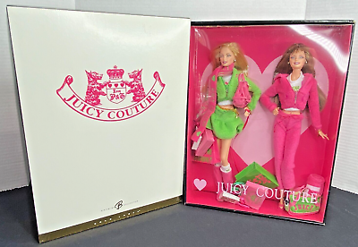 #ad Juicy Couture Barbie Gold Label Collectible Dolls Set 2004 Mattel G8079 B1CS $249.99