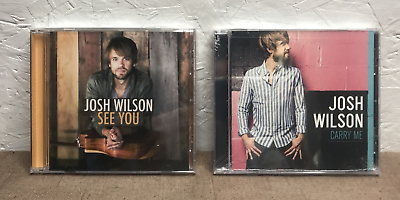 #ad NEW LOT of 2 JOSH WILSON CDs #x27;See You#x27; amp; #x27;Carry Me#x27; FACTORY SEALED $14.99
