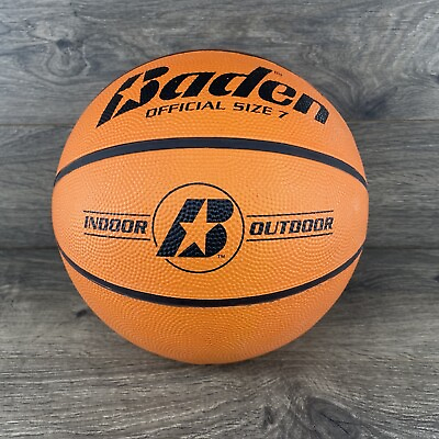 #ad Baden Indoor Outdoor Basketball Official Size 7 Orange $9.95