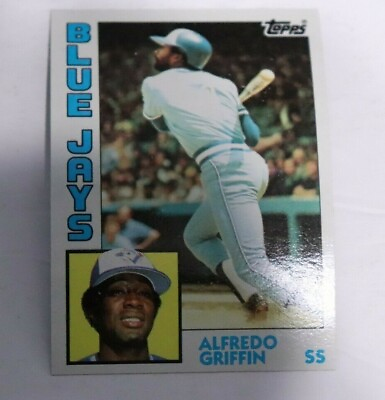 #ad 1984 Topps #76 Alfredo Griffin Blue Jays $1.49