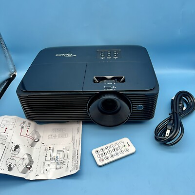 #ad Optoma X400LVE DLP Classroom and Meeting Room Projector 5hrs Used $199.98