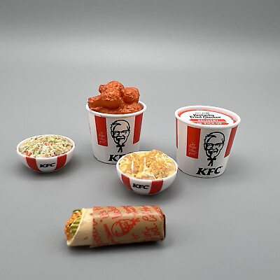 #ad Zuru Mini Brands KFC Series Lot of 5 Famous Bowl Wrap Bucket Read Description $24.95