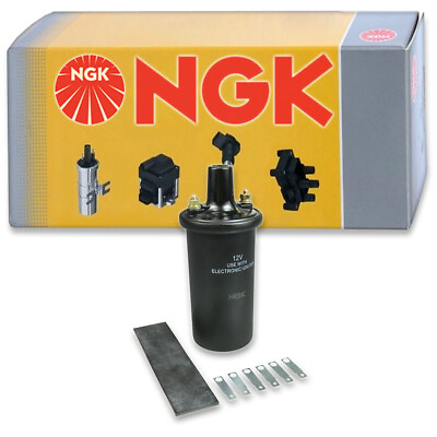 #ad 1 pc NGK Ignition Coil for 1975 1978 Nissan 280Z 2.8L L6 Spark Plug Tune ix $38.11