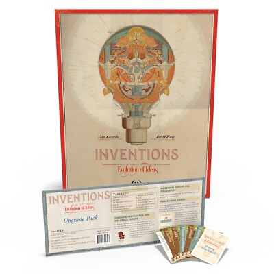 #ad Inventions: Evolution of Ideas Board Game Complete Bundle Includes Upgrade $169.99