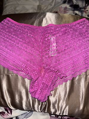 #ad victoria secrets lace cheeky panties $10.00