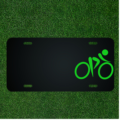 #ad Custom Personalized License Plate With Add Names To Biker Bike Sports Biking $19.95