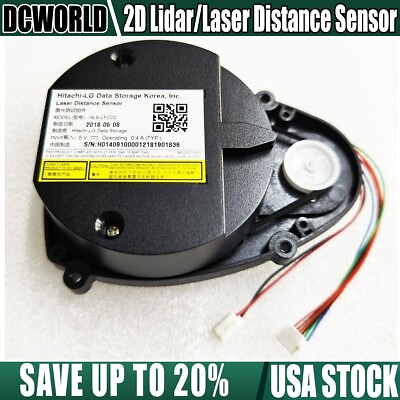 #ad US 360° 2D Laser Radar Range Scanner Lidar Sensor Module Distance Detection Kits $29.99