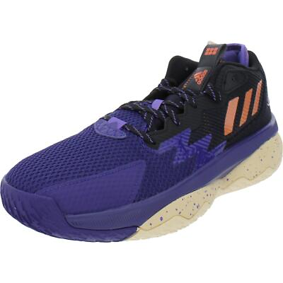 #ad Adidas Mens Dame 8 Purple Athletic and Training Shoes 11.5 Medium D BHFO 4760 $40.99