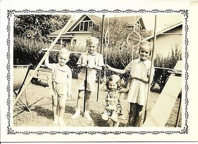 #ad 1930#x27;S CHILDREN Found ANTIQUE PHOTOGRAPH bw KIDS Original VINTAGE 111 13 R $12.99