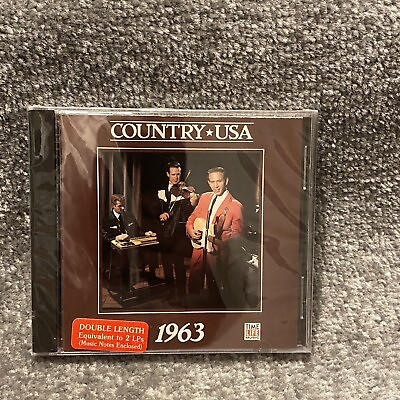 #ad Time Life Country USA 1963 CD Various Artists Johnny Cash Ray Price Sealed $19.99