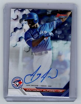 #ad 2016 Bowman#x27;s Best Best of 2016 Autographs #B16 AA Anthony Alford $5.99