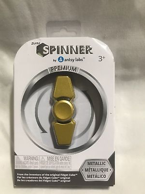 #ad Zuru Spinner By Antsy Labs Premium Metallic Gold Black or Pink Fidget Spinner $9.99