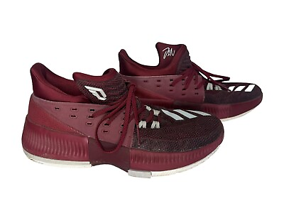 #ad Adidas Dame 3 Maroon Basketball Shoes BY3195 Men#x27;s Size 8 US Sneakers Red $34.99